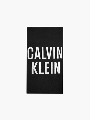 Calvin Klein čierna osuška - OS (BEH)
