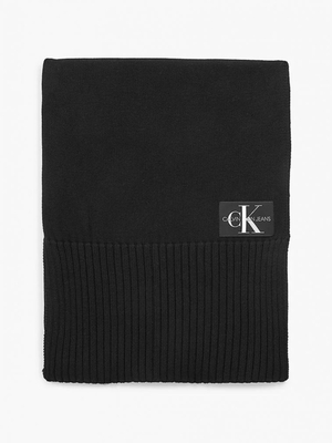 Calvin Klein pánsky čierny šál - OS (BAE)