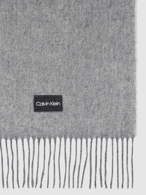 Calvin Klein pánsky šedý šál - OS (BAX)
