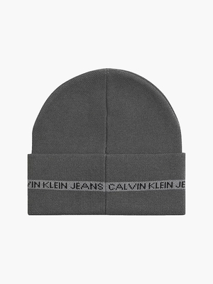 Calvin Klein pánska šedá čiapka - OS (BDS)