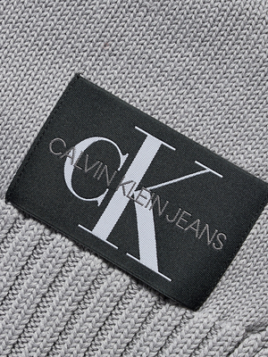 Calvin Klein pánsky šedý šál - OS (P01)