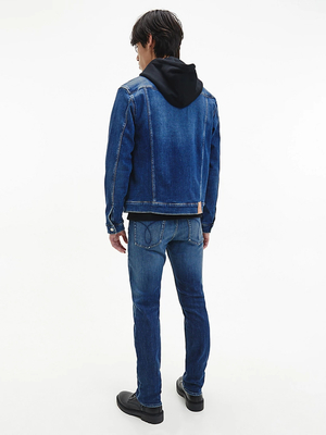 Calvin Klein pánska modrá džínsová bunda - M (1BJ)