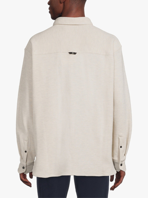 Calvin Klein pánska krémová košeľa - M (AET)