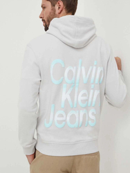 Calvin Klein pánska šedá mikina  - S (PC8)