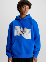 Calvin Klein pánska modrá mikina - S (C6X)