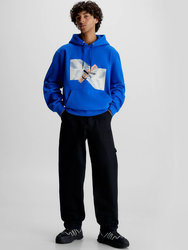 Calvin Klein pánska modrá mikina - S (C6X)