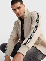 Calvin Klein pánska béžová mikina - XL (PED)