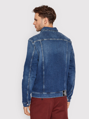 Calvin Klein pánska modrá džínsová bunda - L (1A4)
