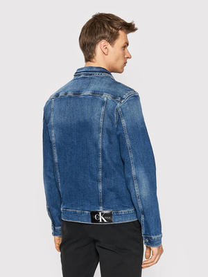 Calvin Klein pánska modrá džínsová bunda - XL (1A4)