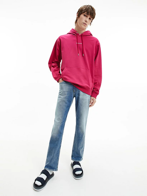 Calvin Klein pánska ružová mikina - L (XAP)