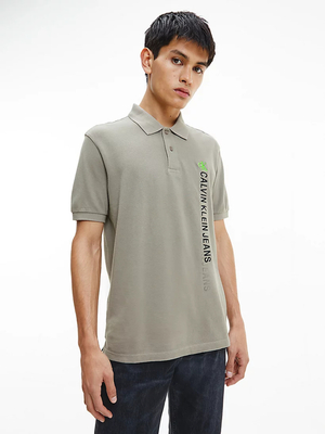 Calvin Klein pánske polo tričko - L (PBU)