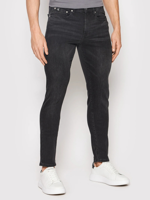 Calvin Klein pánske čierne džínsy - 33/32 (1BY)