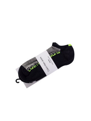 Calvin Klein pánske čierne ponožky 3pack - ONESIZE (001)