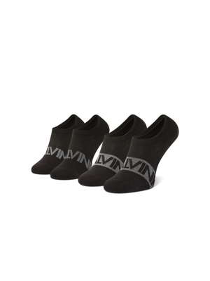Calvin Klein pánske čierne ponožky 2pack - 39/42 (002)