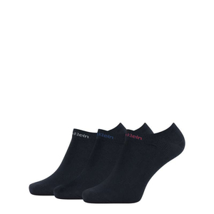 Calvin Klein pánske čierne ponožky 3pack - 000 (98)