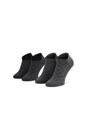 Calvin Klein pánske šedé ponožky 2pack - 39 (002)