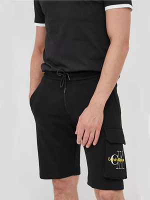 Calvin Klein pánske čierne šortky - L (BEH)