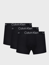 Calvin Klein pánske čierne boxerky 3pack - S (7V1)