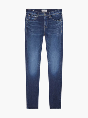 Calvin Klein pánske modré džínsy Taper - 34/32 (1BJ)