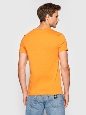 Calvin Klein pánske oranžové tričko - M (SEK)