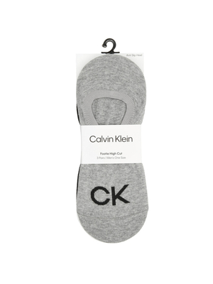 Calvin Klein pánske ponožky 3pack - ONESIZE (003)