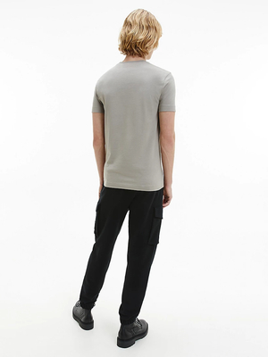 Calvin Klein pánske svetlohnedé tričko - S (PBU)