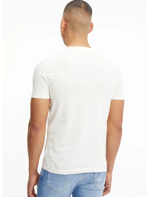 Calvin Klein pánske biele tričko - L (YBI)