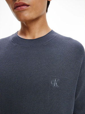 Calvin Klein pánsky modrý sveter - XL (PCK)