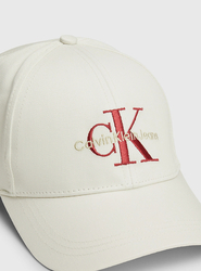 Calvin Klein pánska krémová šiltovka - OS (0GR)