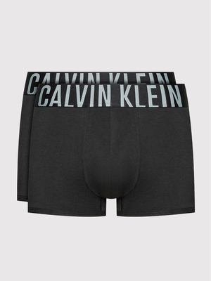 Calvin Klein pánske čierne boxerky 2 pack - L (UB1)