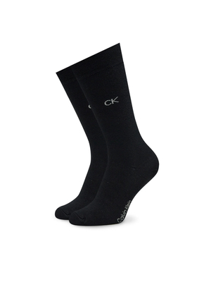 Calvin Klein pánske čierne ponožky 3pack - ONE (001)