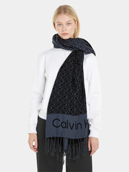 Calvin Klein dámsky čierna šál - OS (BAX)