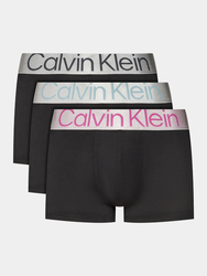 Calvin Klein pánske čierne boxerky 3pack - S (MHQ)