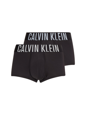 Calvin Klein pánske čierne boxerky 2 pack - S (1QI)