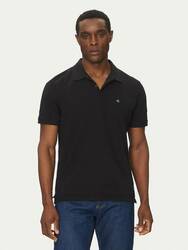 Calvin Klein pánske čierne polo tričko - S (UB1)