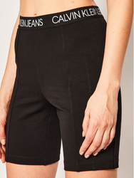 Calvin Klein dámske čierne šortky Milano - XS (BAE)