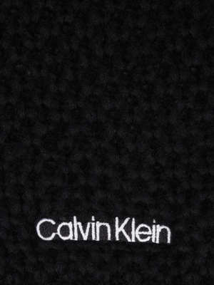 Calvin Klein dámsky čierny šál - OS (BAX)
