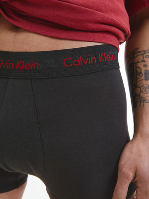Calvin Klein pánske čierne boxerky 3 pack - M (6FB)
