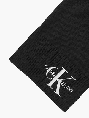 Calvin Klein dámsky čierny šál - OS (BDS)