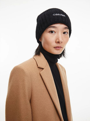 Calvin Klein dámska čierna čiapka - OS (BAX)