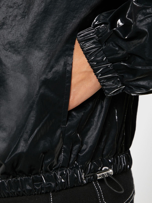Calvin Klein dámska čierna lesklá bunda - L (BEH)