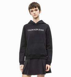 Calvin Klein dámska čierna mikina s kapucňou Hoodie