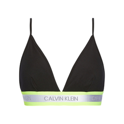 Calvin Klein dámska čierna podprsenka Triangle - XS (001)