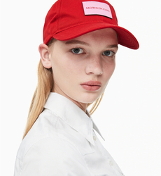 Calvin Klein dámska červená šiltovka - OS (XA9)