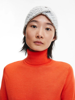 Calvin Klein dámska šedá čelenka - OS (PAA)