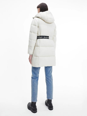 Calvin Klein dámska krémová bunda - L (ACF)