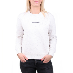 Calvin Klein dámska béžová melírovaná mikina Naps
