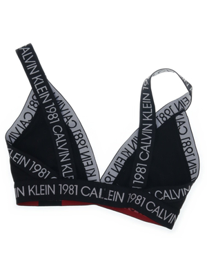 Calvin Klein dámska čierna športová podprsenka - XS (001)