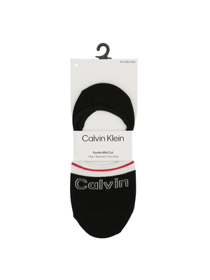 Calvin Klein dámske čierne ponožky - ONESIZE (001)