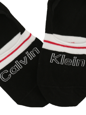 Calvin Klein dámske čierne ponožky - ONESIZE (001)